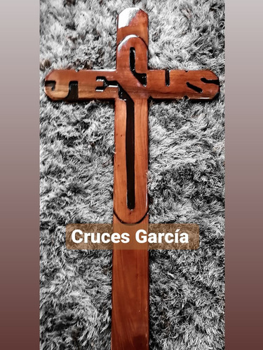 Cruces Para Panteón/ Cruz Para Difunto De Madera Cedro Jesús