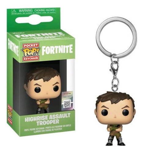 Funko Pop! Keychain Fortnite S2 Highrise Assault Tropper - F