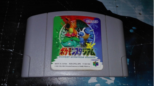 Pocket Monster Stadium Para Nintendo 64 Japones,excelente