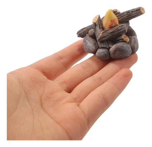 Safigle Hoguera En Miniatura Casa De Muñecas Hoguera De Hogu