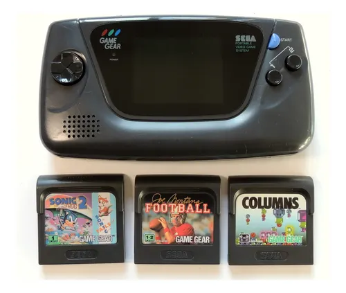 Sega Game Gear Com Nova Tela Ips Ogs + Mod Versão 4.2 + Sonic 2 +