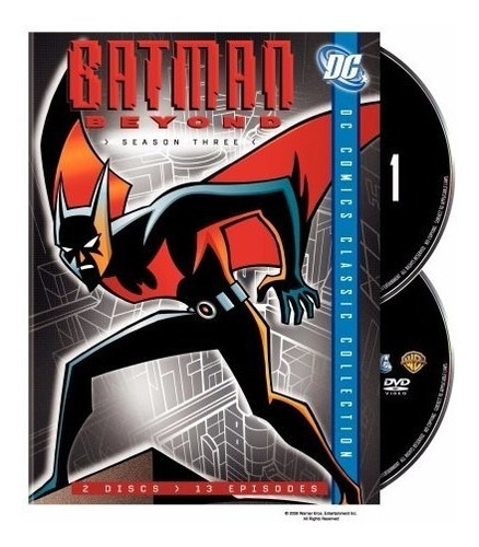 Batman Beyond Del Futuro Tercera Temporada 3 Tres Dvd