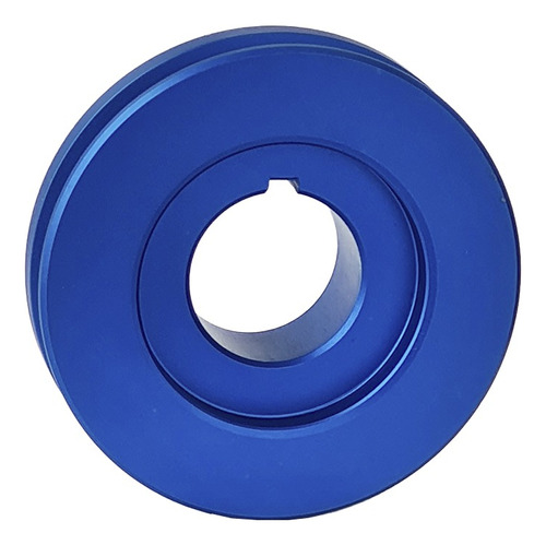 Polea Cigueñal Aluminio Anodizado Azul Fiat 1.4 1.6 Tipo