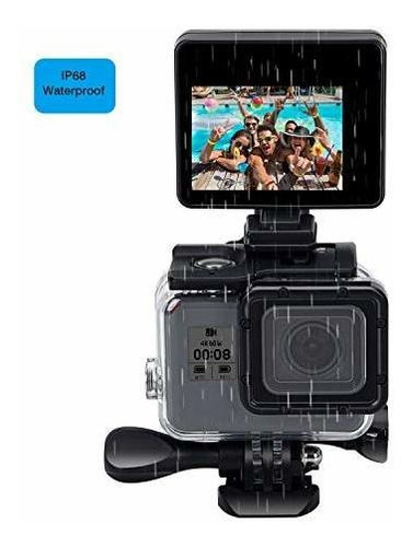 Pantalla Lcd Para Selfie Gopro Hero Session Akaso Slr Ip