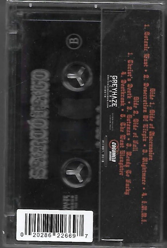Sarcofago - Inri / I.n.r.i. Cassette / Tape Nuevo!!
