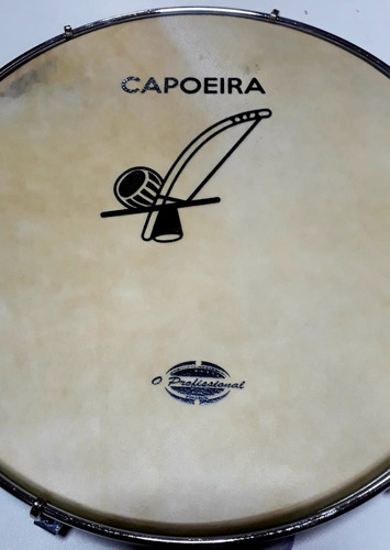 Pandeiro 10 O Profissional Formica Pele Couro 151fc Capoeira