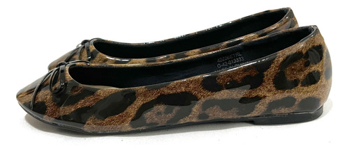 Zapato Sintético Marca Topshop N*36 Animal Print