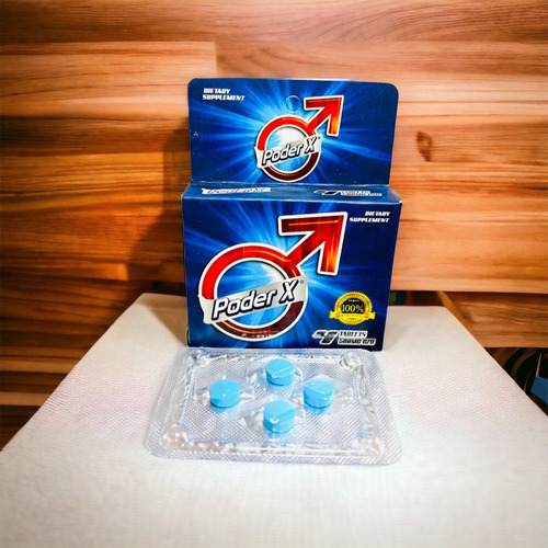 8poder X Man Tabletas Pastilla Azul Vigo-rizante +retardante
