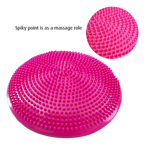 Disco De Yoga De 33 Cm Con Bomba Manual Gratuita, Cojín Iata