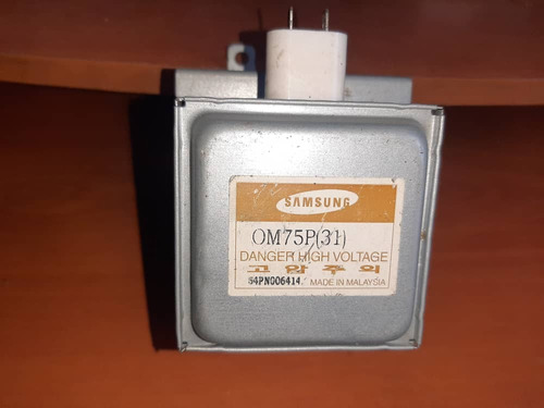 Magnetron Marca Samsung  Modelo Om75p (31)  Para Microondas 