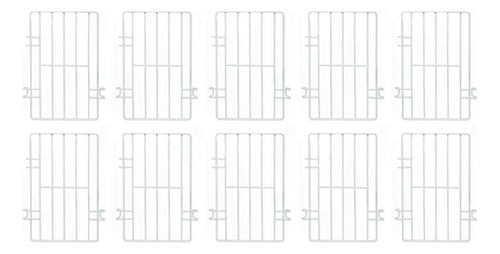 Separadores Aramados Freezer - Nextgen Metalfrio - 10 Unid.