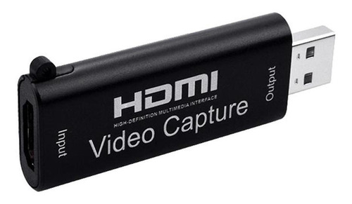 Placa De Captura De Vídeo Hdmi Para Captura De Áudio Usb 2.0