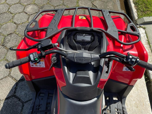 Imagem 10 de 11 de Quadriciclo 4x4 Can-am Outlander 570 Brp C/ Capaimpermeavel