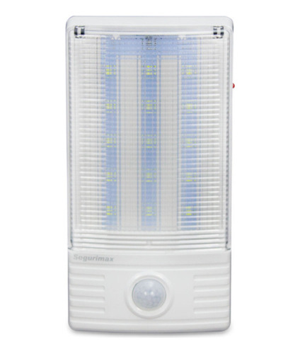 Luminaria Emergencia Led C/ Sensor Movimiento - Sg0013