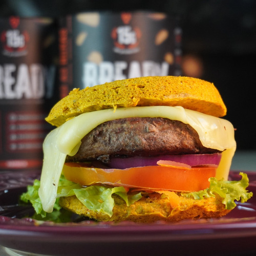 Kit Meu Bready Páprica 3 Un Pão Proteico Low Carb