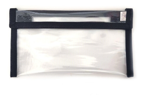 Imagem 2 de 6 de Capinha Transparente Protetora Porta Celular Touch Com Fecho