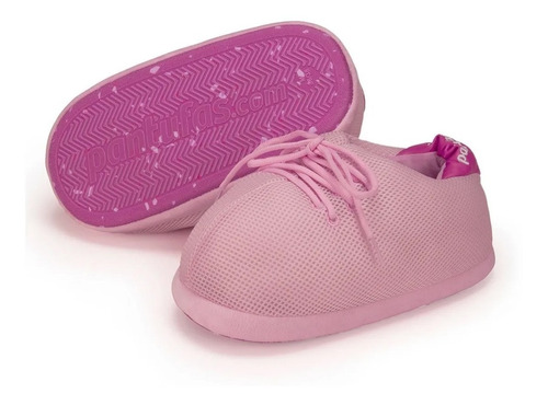 Pantufa Rosa 3d Sneaker Net Varios Tamanhos Importway