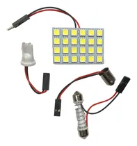 Comprar 1x Plafón 15 Smd Led Luz Interior Domo Autos Camionetas 12v