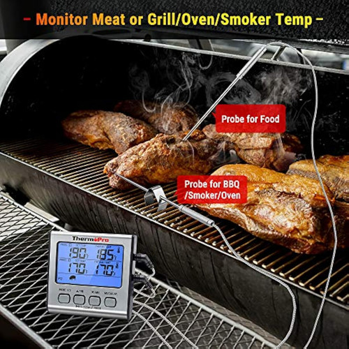 Termómetro Digital Thermopro Tp17 De Doble Sonda