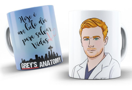 Imagem 2 de 10 de Canecas Personalizadas Greys Anatomy !!!!