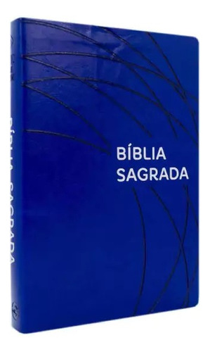 Bíblia Sagrada Nvt | Letra Grande | Azul Royal, De Nova Versão Transformadora. Editora Geografica, Capa Mole Em Português