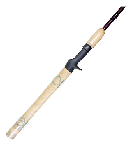 Vara Carretilha Shimano Convergence 6'6 30lb 2 Partes Cor Preto