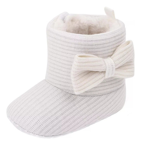 Botas De Nieve De Terciopelo Para Bebés Y Niñas Con [u]