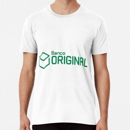 Remera Logotipo Banco Original Algodon Premium 