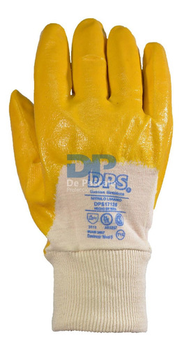 Guante Nitrilo Amarillo Puño Elastizado Talle 10 X20 Pares Amarillo