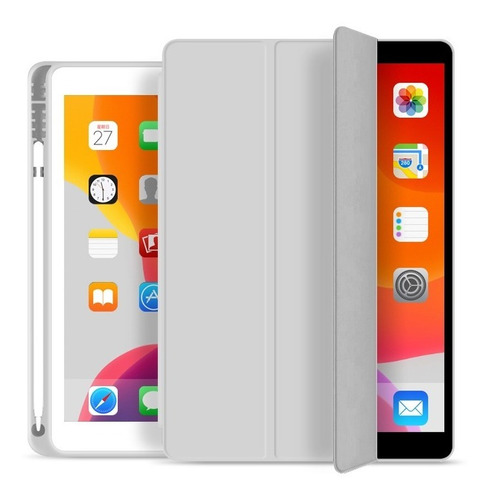 Funda  Con Portalápiz Para iPad 10.2 + Lápiz Regalo + Envió 