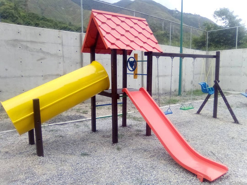 Parque Infantil Estructura 01 En Fibra De Vidrio