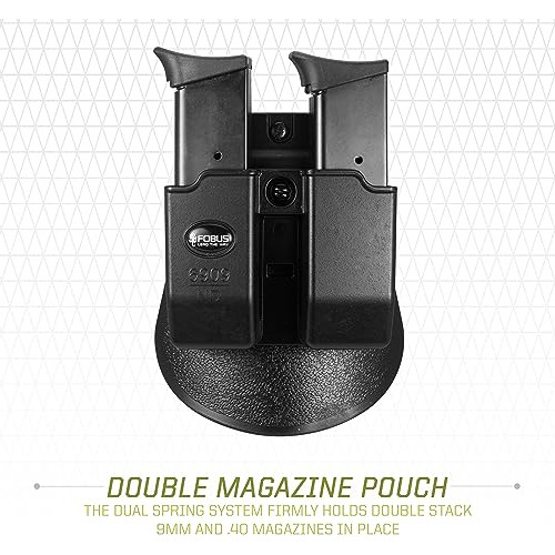 Porta Cargadores Dobles 6909ndrp, 9 Mm, 357 Y 40 Calibr...