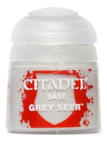 Citadel Pintura Acrílica Base, Layer, Dry Warhammer Color Grey Seer Base 12ml