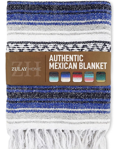 ~ General? Zulay Home Authentic Mexican Blankets - Manta De 