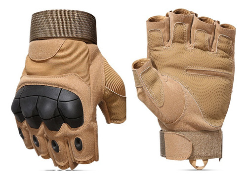 Guantes Tácticos De Medio Dedo Para Entrenamiento Protector