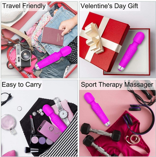 Imagen 5 de 6 de Masajeador Vibrador Grado Recargable Usb Portáti Waterproof