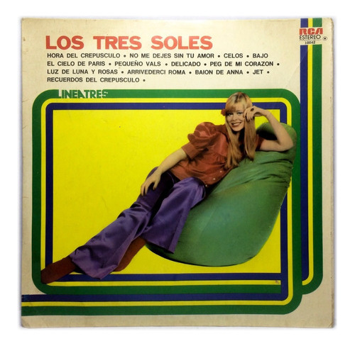 Vinilo Los Tres Soles Linea Tres Lp Argentina 1979 Instrumen