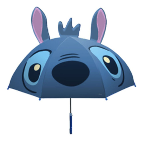 Disney Guarda-chuva Sombrinha Stitch 3d Tuut 48cm