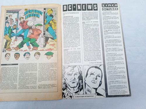 Historieta Comic Antiguo * Superman * No 57 Zinco Deca 90 (Usado)