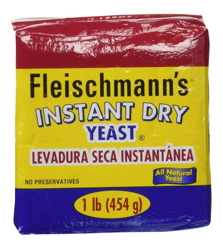 Fleischmann's Levadura Instantánea Seca 454 G
