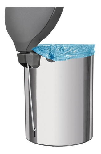 Tacho Basura Acero Inoxidable Tramontina Pedal 20l 94538/720