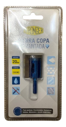 Mecha Copa Diamantada Stronger 20mm