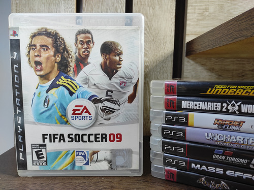 Jogo Fifa Soccer 09 Original Para Ps3 - Mídia Física (Usado)