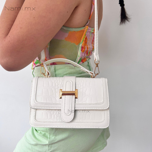 Glamour Bolso Bucket Liviano Al Hombro Confeccionado En Lona