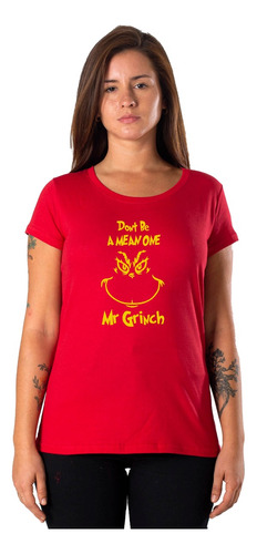 Remeras Mujer Grinch Navidad |de Hoy No Pasa| 4 V