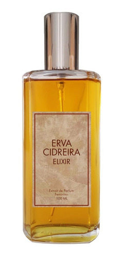 Perfume Erva Cidreira Elixir 100ml Extrait De Parfum Herbal