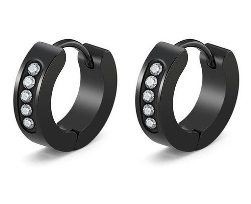 Aros Argollas Pendientes Acero Punk Para Hombre Y Mujer 