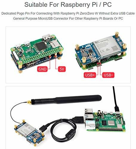 Módulo Sim7600g-h 4g Hat Para Raspberry Pi Y Pc, Compatible