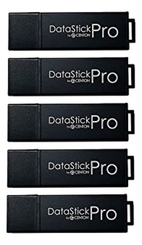 Centon Mp Valuepack Usb 30 Datastick Pro Negro Paquete De 5