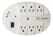 Comprar Protector De Voltaje Multitoma 6 Tomas Exceline Tienda
